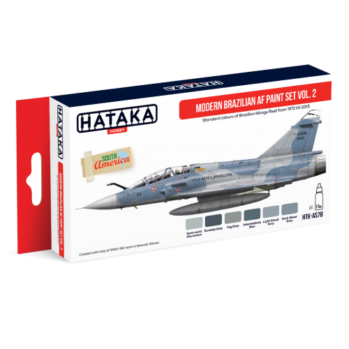 Hataka Modern Brazilian AF Vol.2 Paint Set HTKAS78